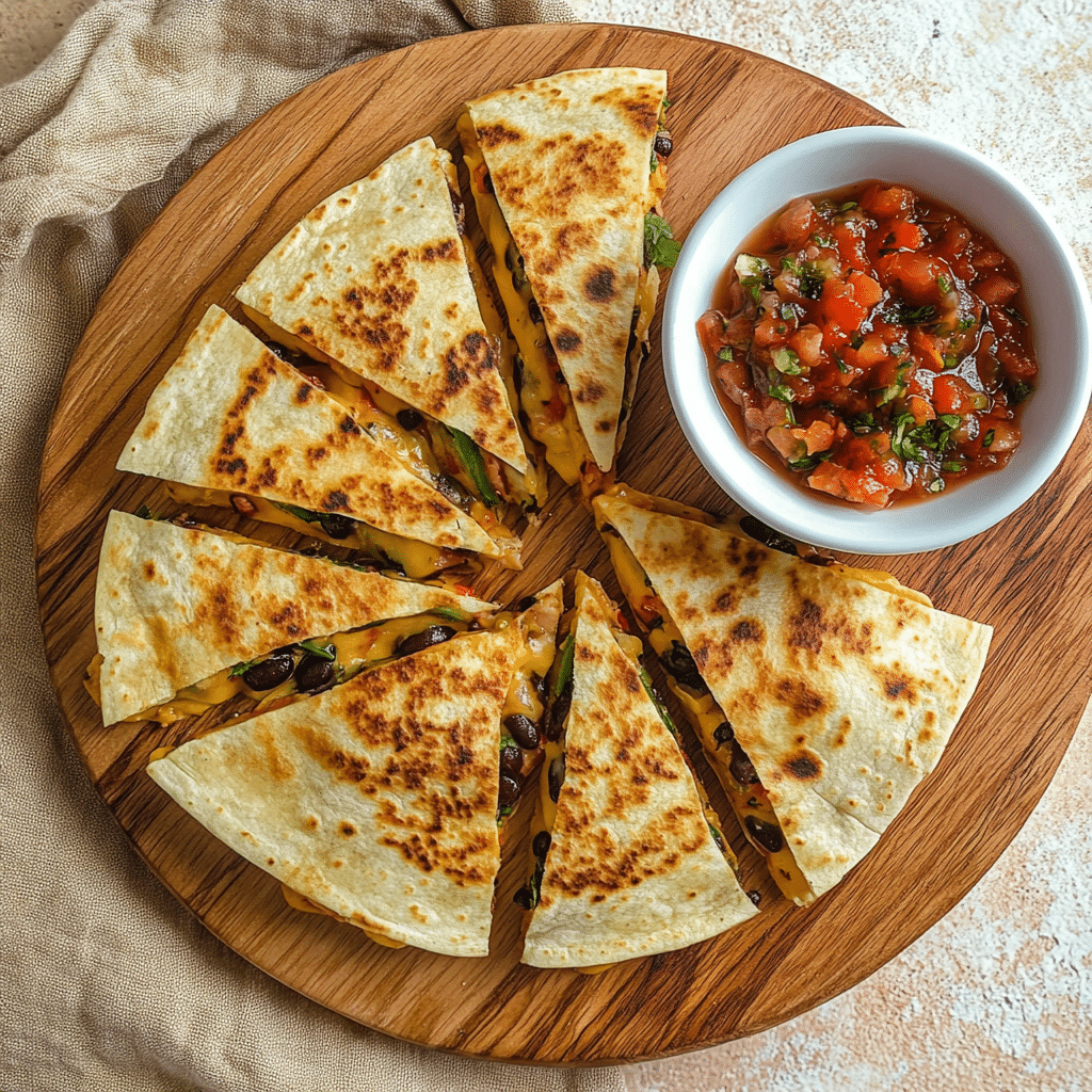 Vegetarian Quesadillas