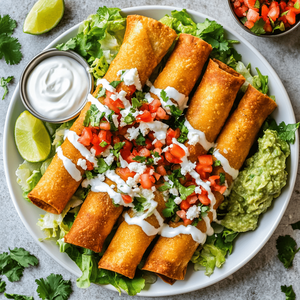 Homemade Taquitos