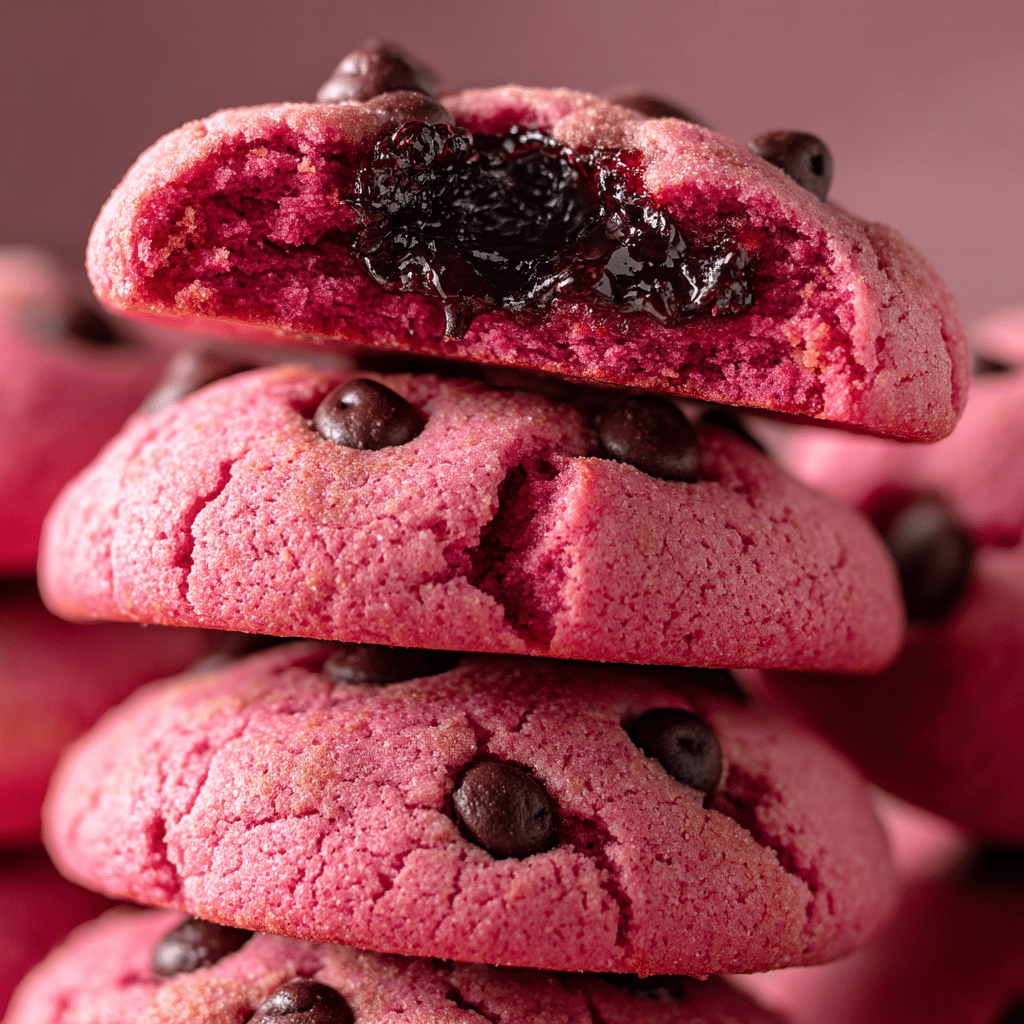 Maraschino Cherry Chocolate Chip Cookies
