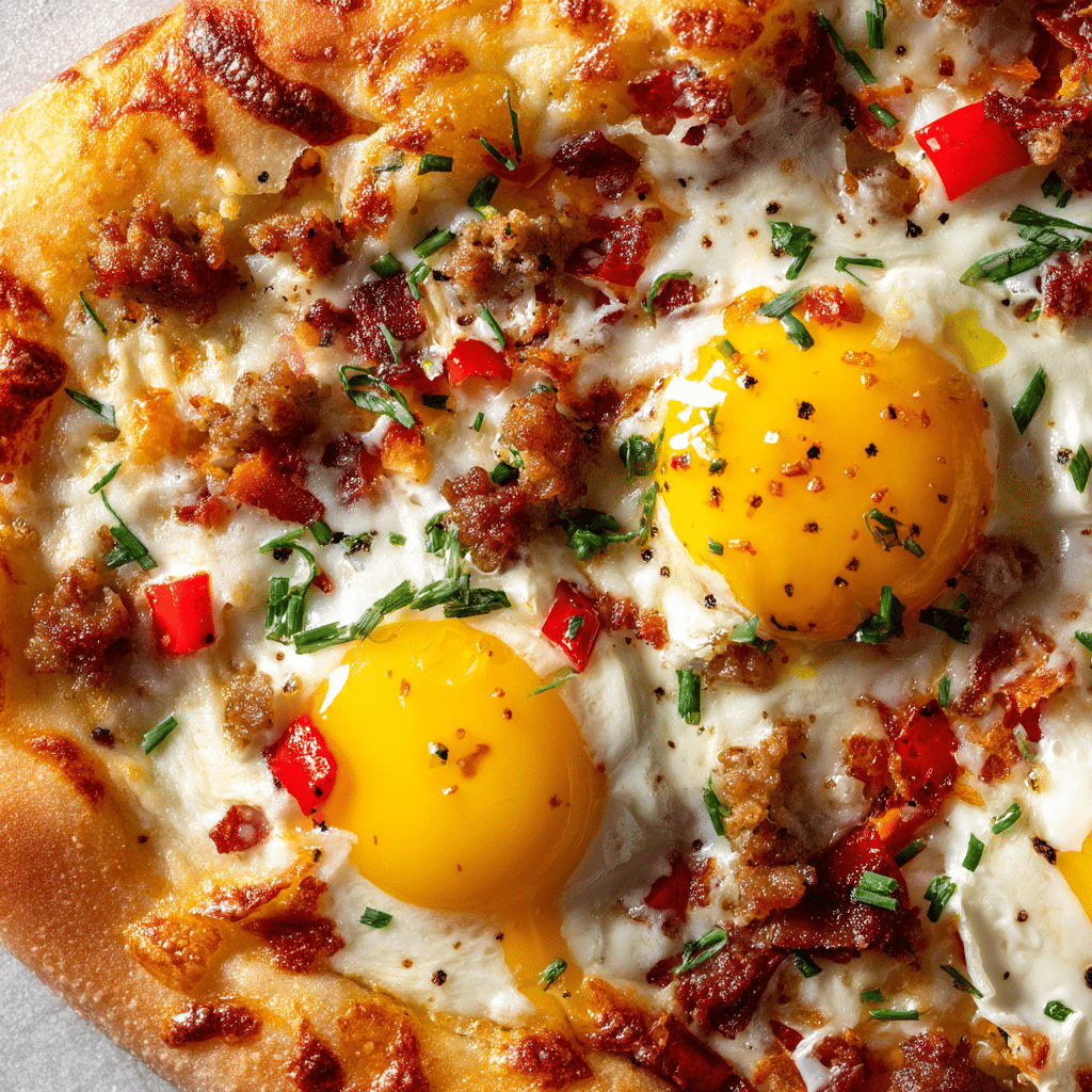 School Breakfast Pizza