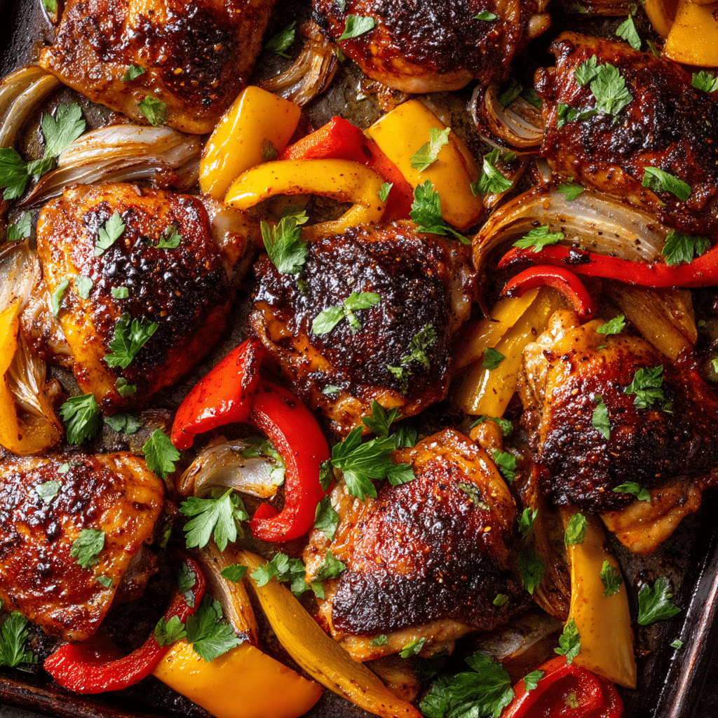Hawaiian Chicken Sheet Pan