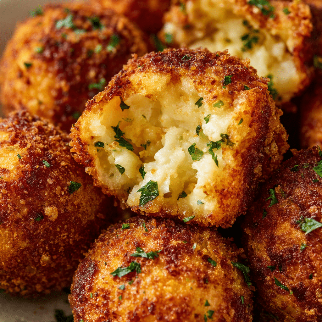 Cheesy Colcannon Balls