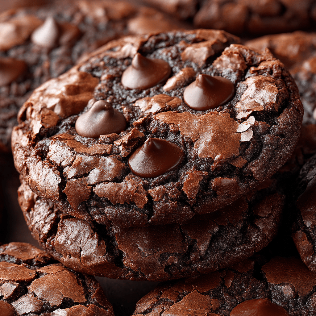 Cookies Made from Brownie Mix