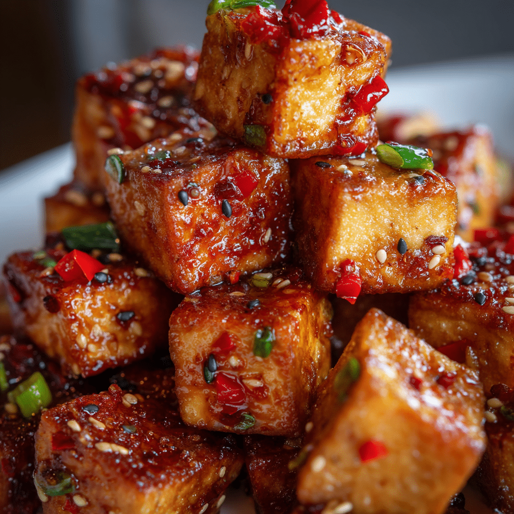 Spicy Crispy Tofu
