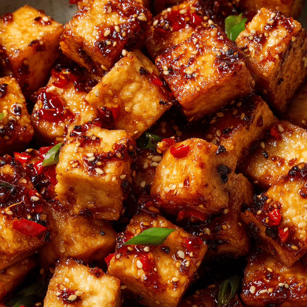Spicy Crispy Tofu