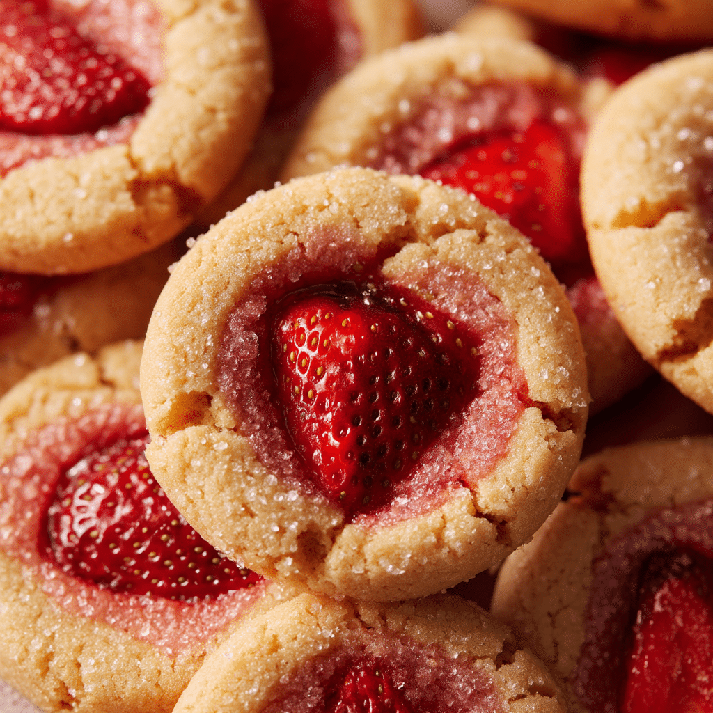 Strawberry Kiss Cookies