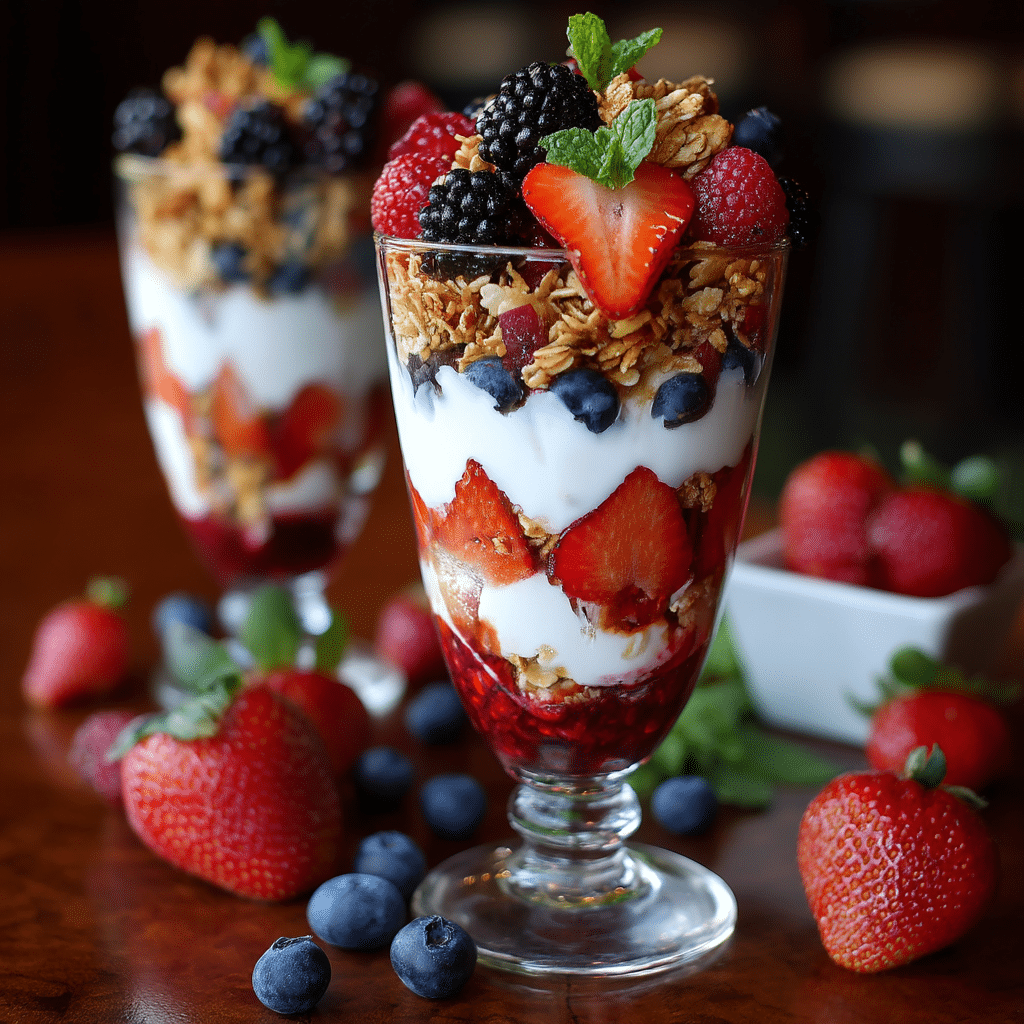 Spring Berry Parfait