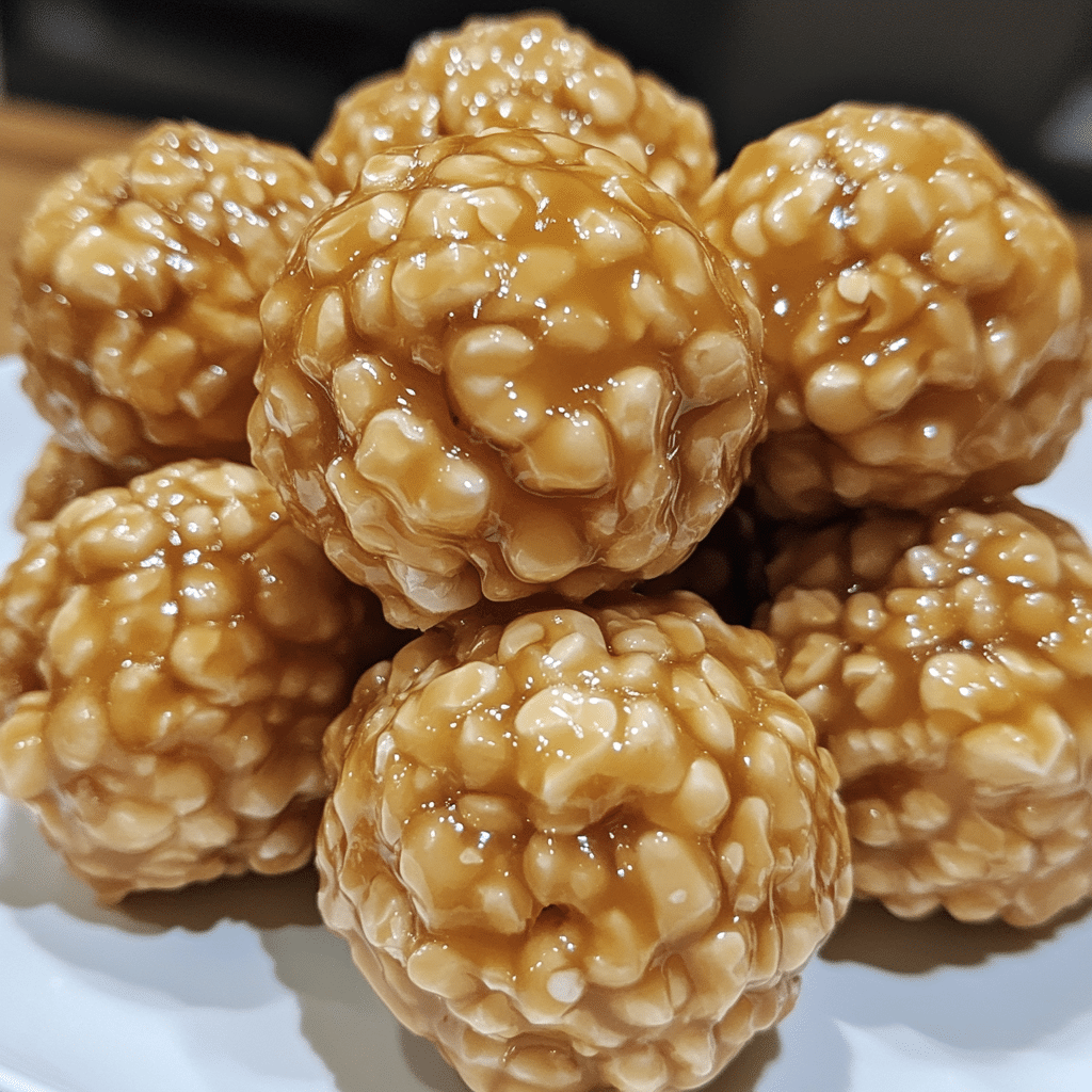 Caramel Popcorn Balls