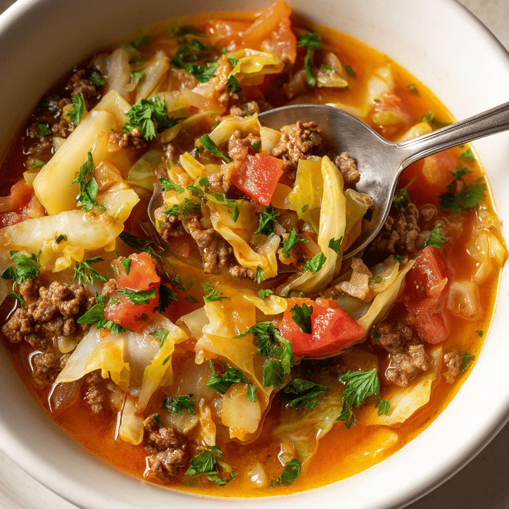 Low Carb Cabbage Soup