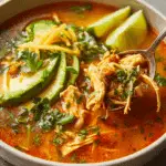 Low Carb Chicken Fajita Soup