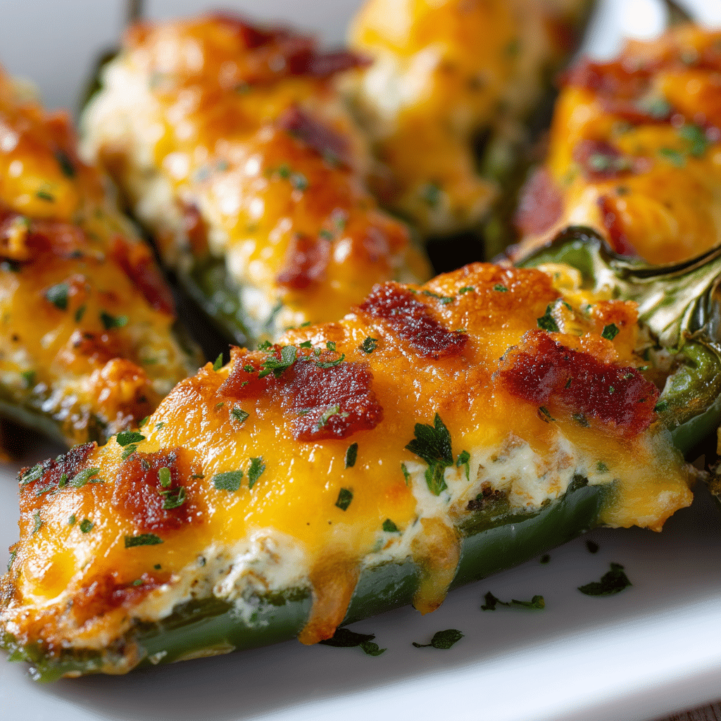 Stuffed Poblano Peppers