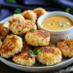 Cauliflower Chicken Nuggets with Dijon Honey Mustard Dip