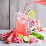 Sparkling Rhubarb Margarita
