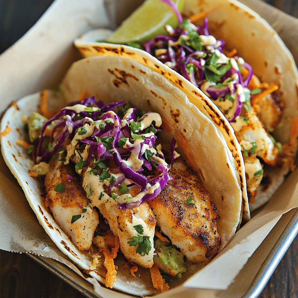 Baja Fish Tacos