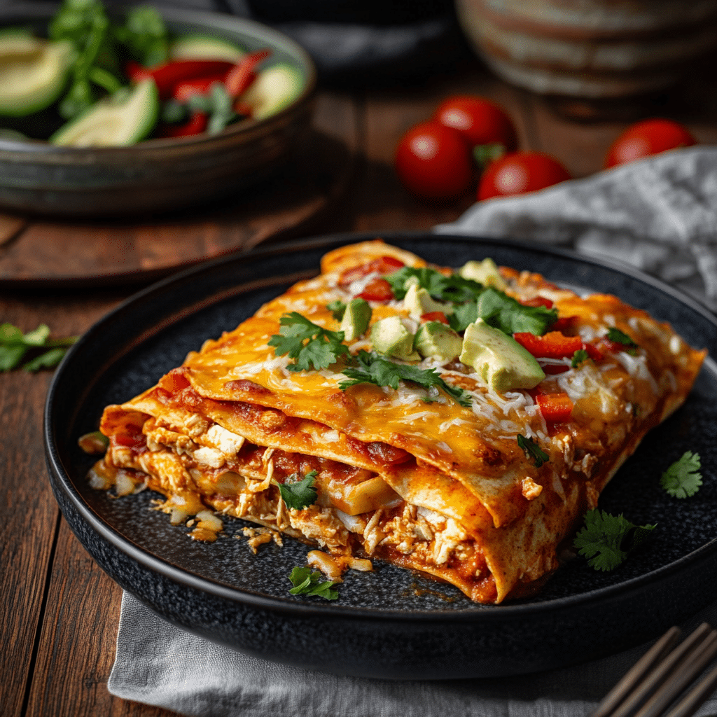 Easy Chicken Enchilada Recipe