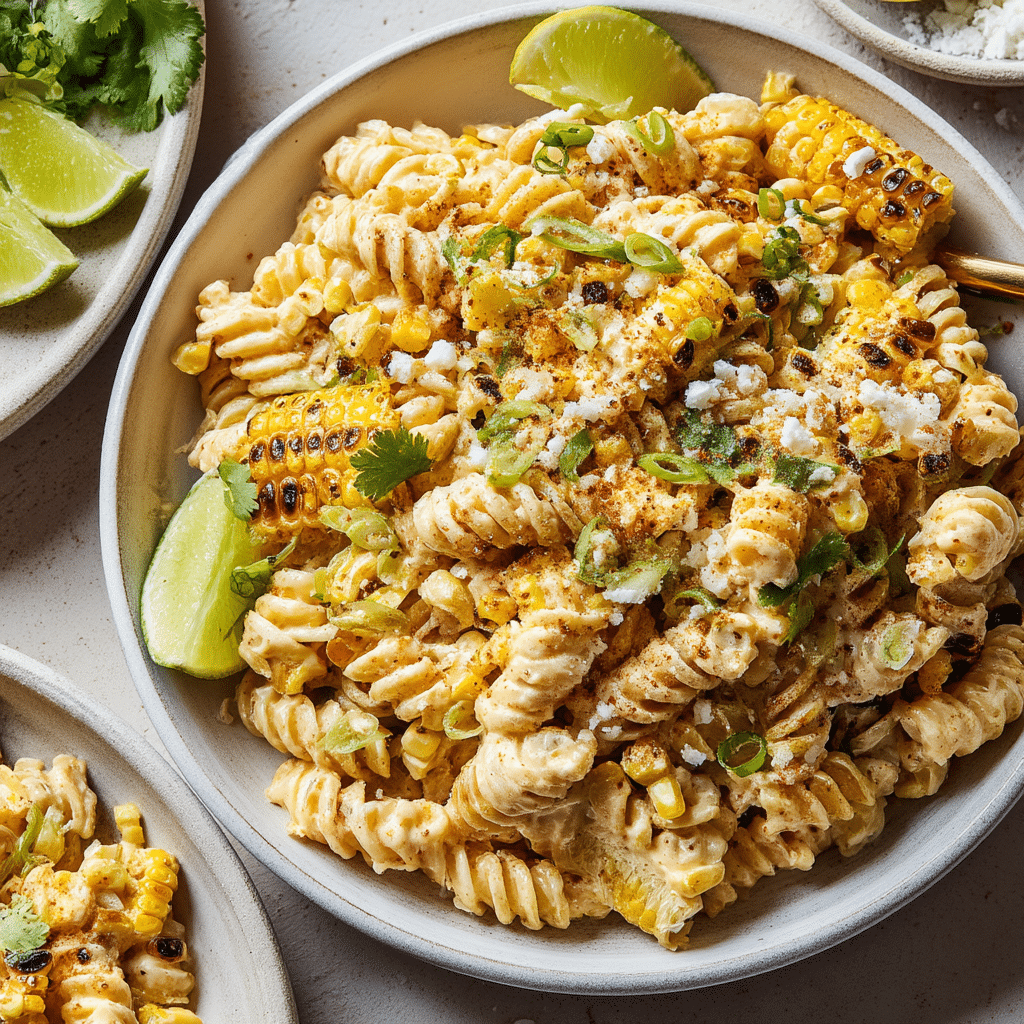 Elote Pasta Salad (Street Corn Pasta Salad)