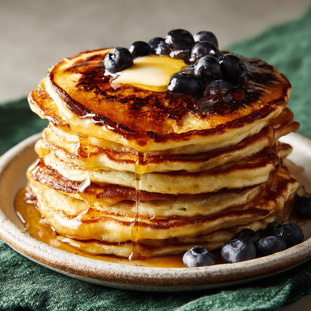 Fluffy Protein Pancakes without Protein Powder