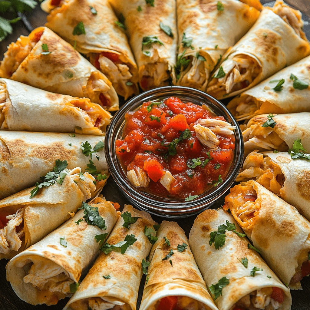 Blooming Quesadilla Ring