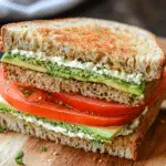 Tomato Avocado Sandwich