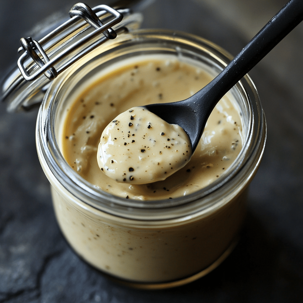 Homemade Creamy Caesar Salad Dressing