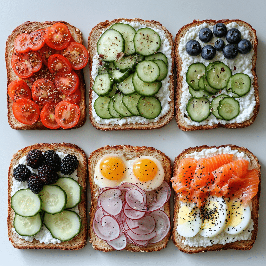 Quick 5-minute Cottage Cheese Breakfast Toast