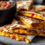 Easy Chicken Quesadillas (Fajita Style)