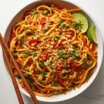 Easy Spicy Chicken Pad Thai