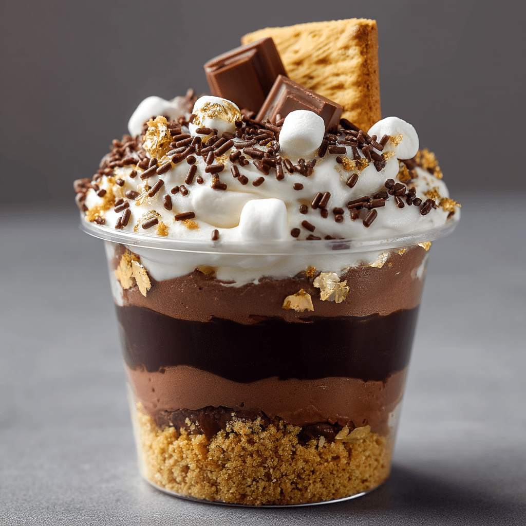 Smores Pudding Cups