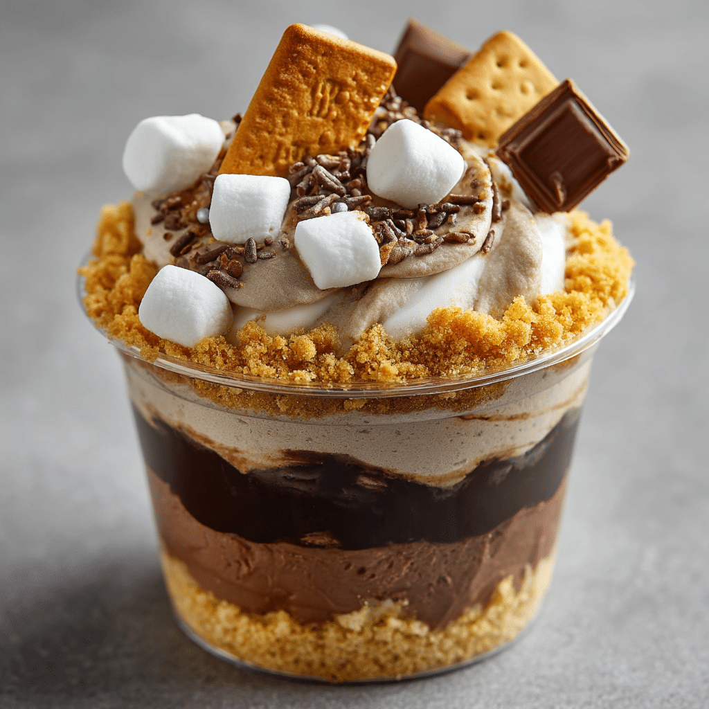 Smores Pudding Cups