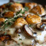 Creamy Mushroom Asiago Chicken