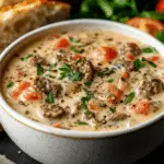 Creamy Parmesan Italian Sausage Soup