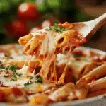 Chicken Parmesan Pasta Skillet