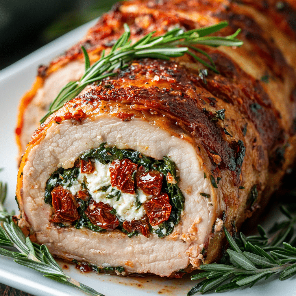 Stuffed Pork Loin