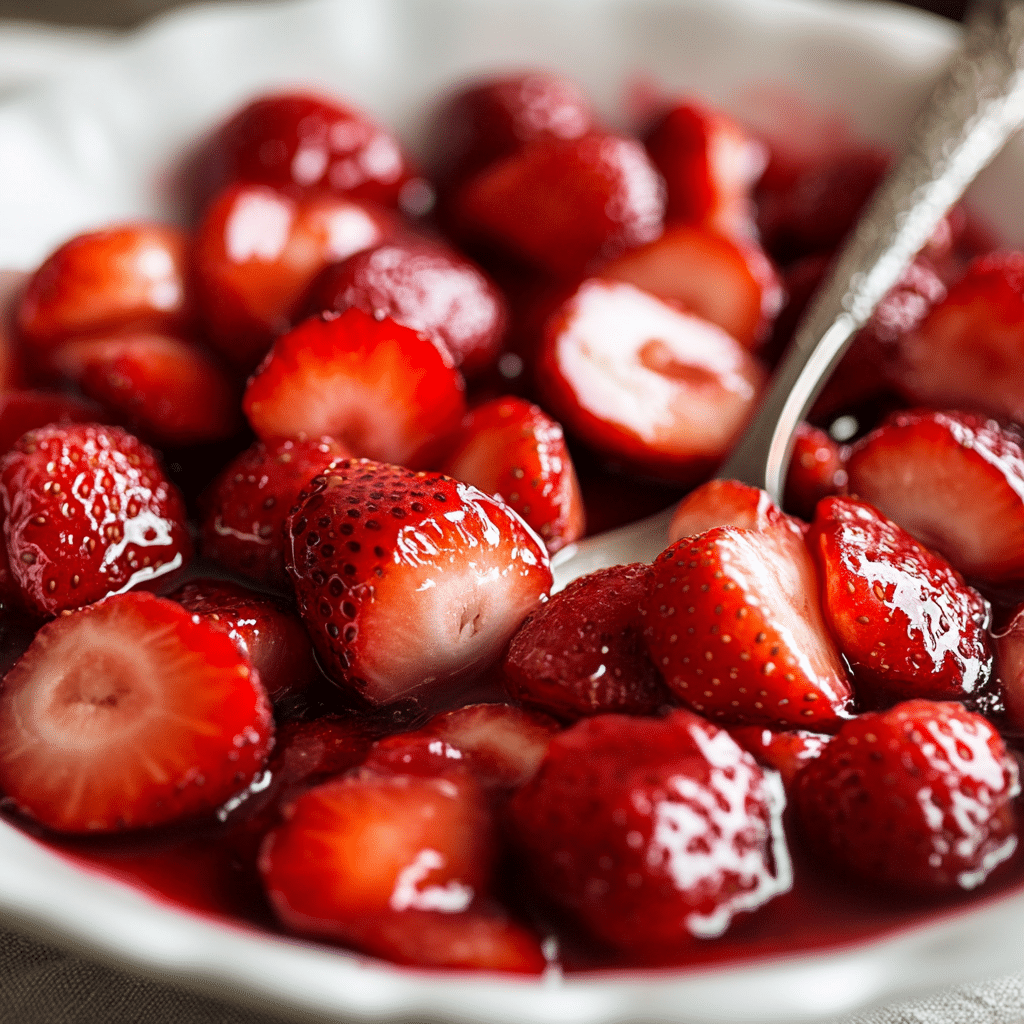 Homemade Strawberry Sauce