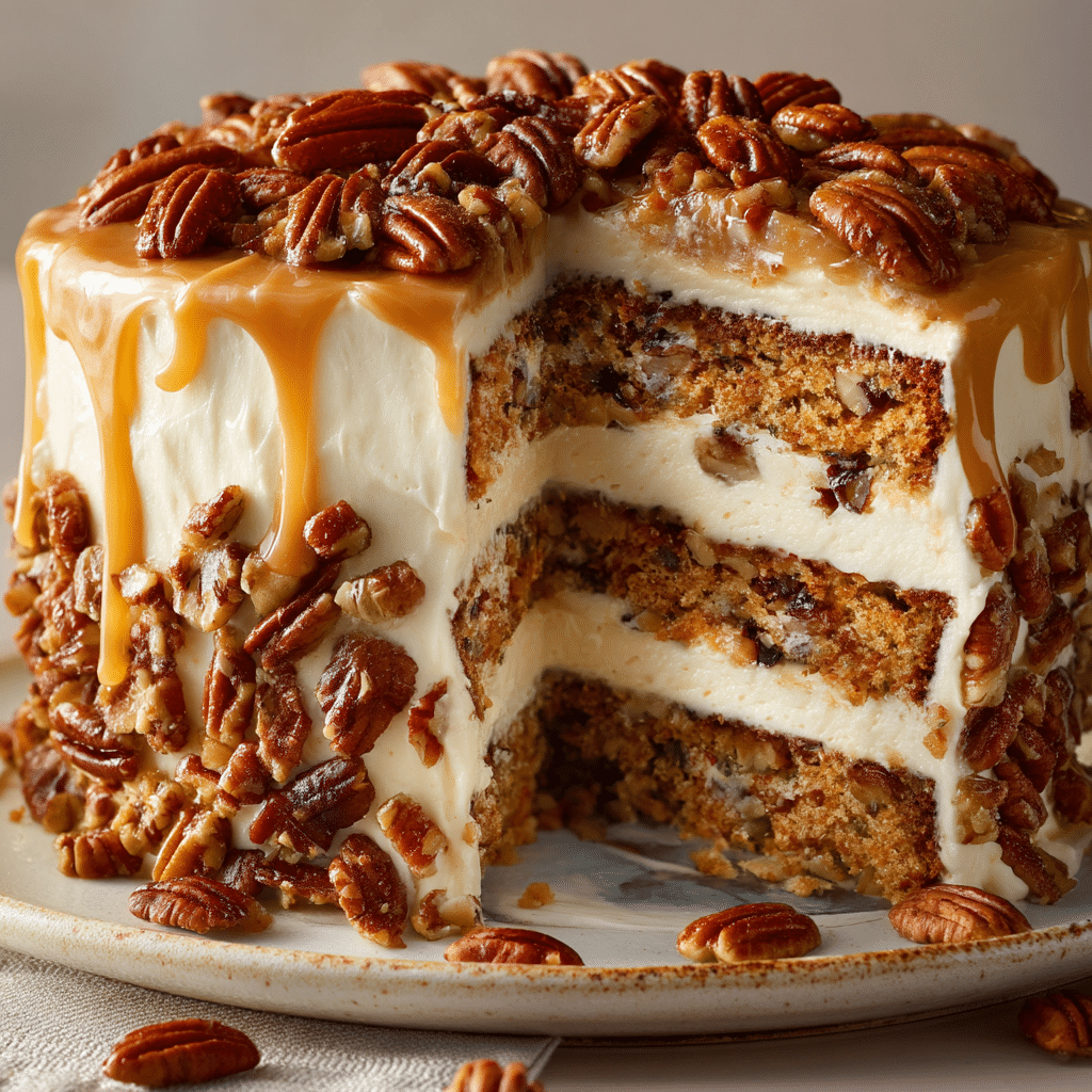 Southern Georgia Pecan Cake