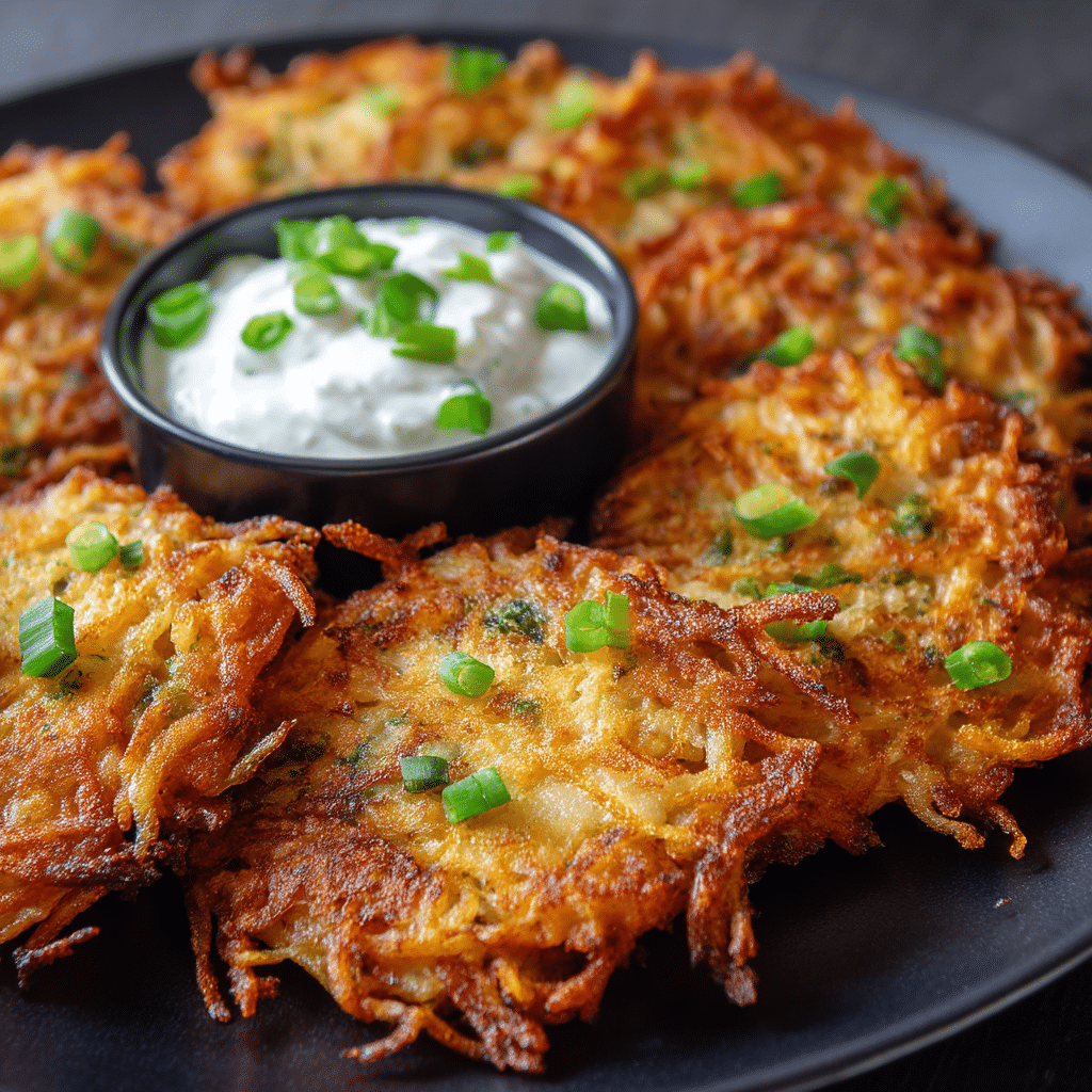 Classic Potato Latkes (Crazy Easy)