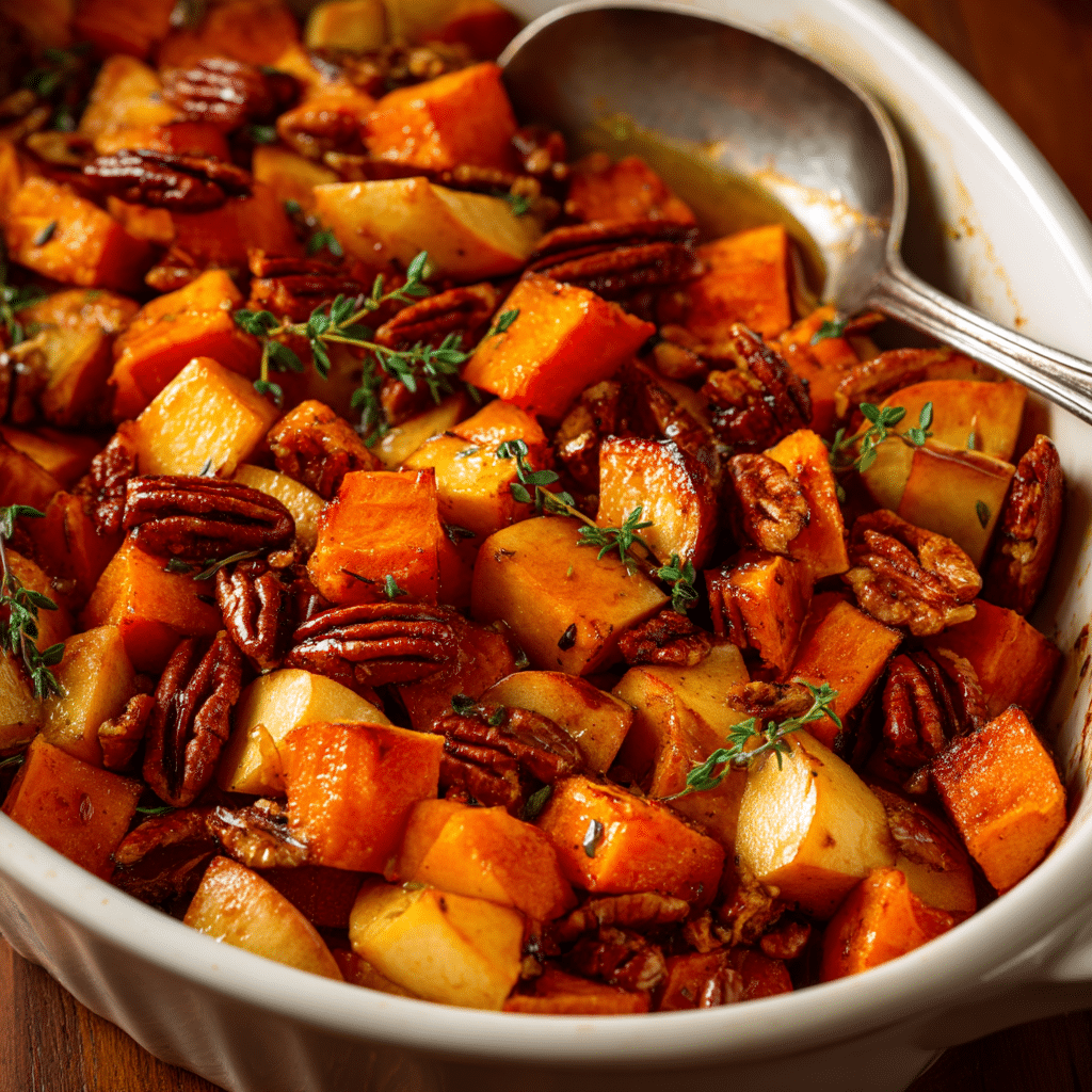 Sweet Potato and Apple Casserole