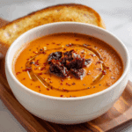 Spicy Roasted Red Pepper Soup