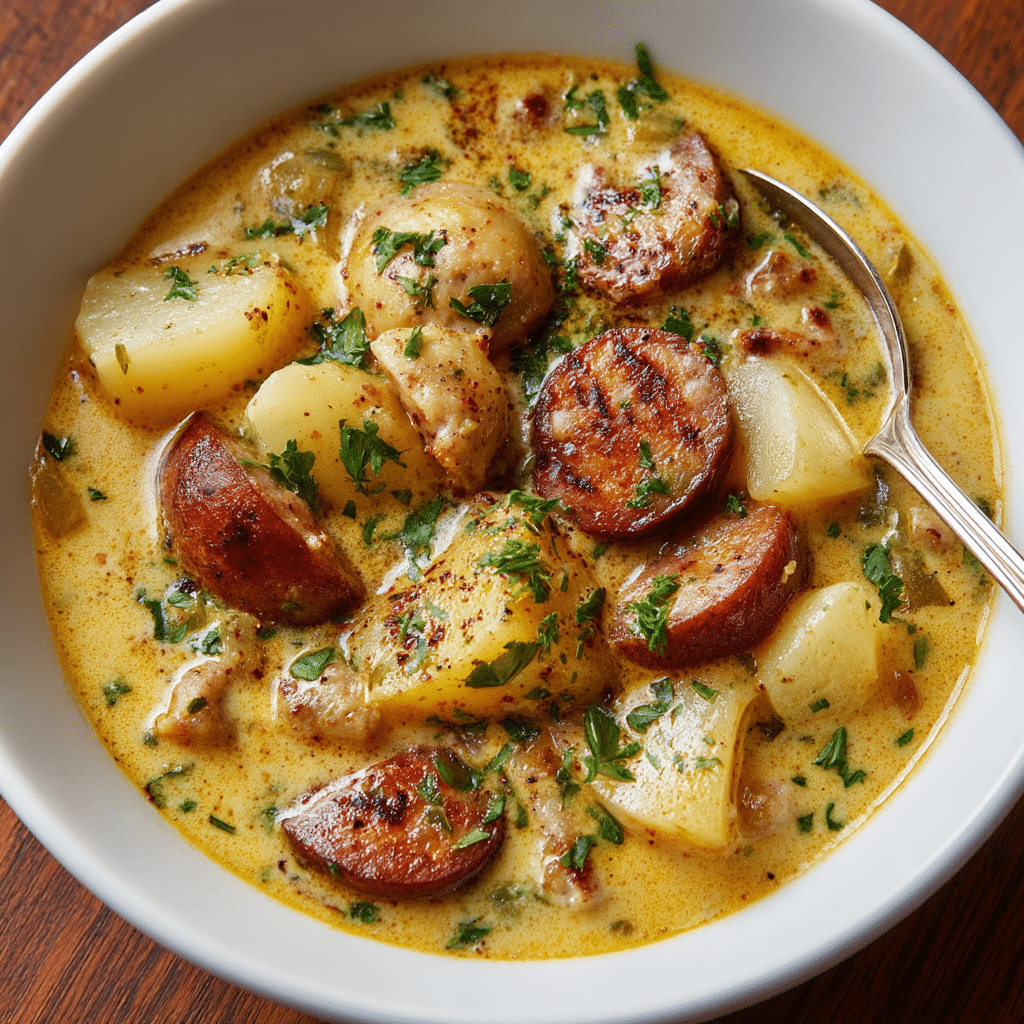 Kielbasa Potato Soup