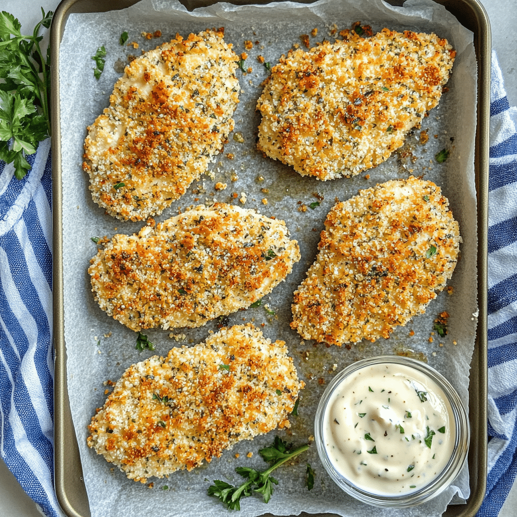 Crispy Sriracha Buttermilk Oven Fried Chicken Recipe