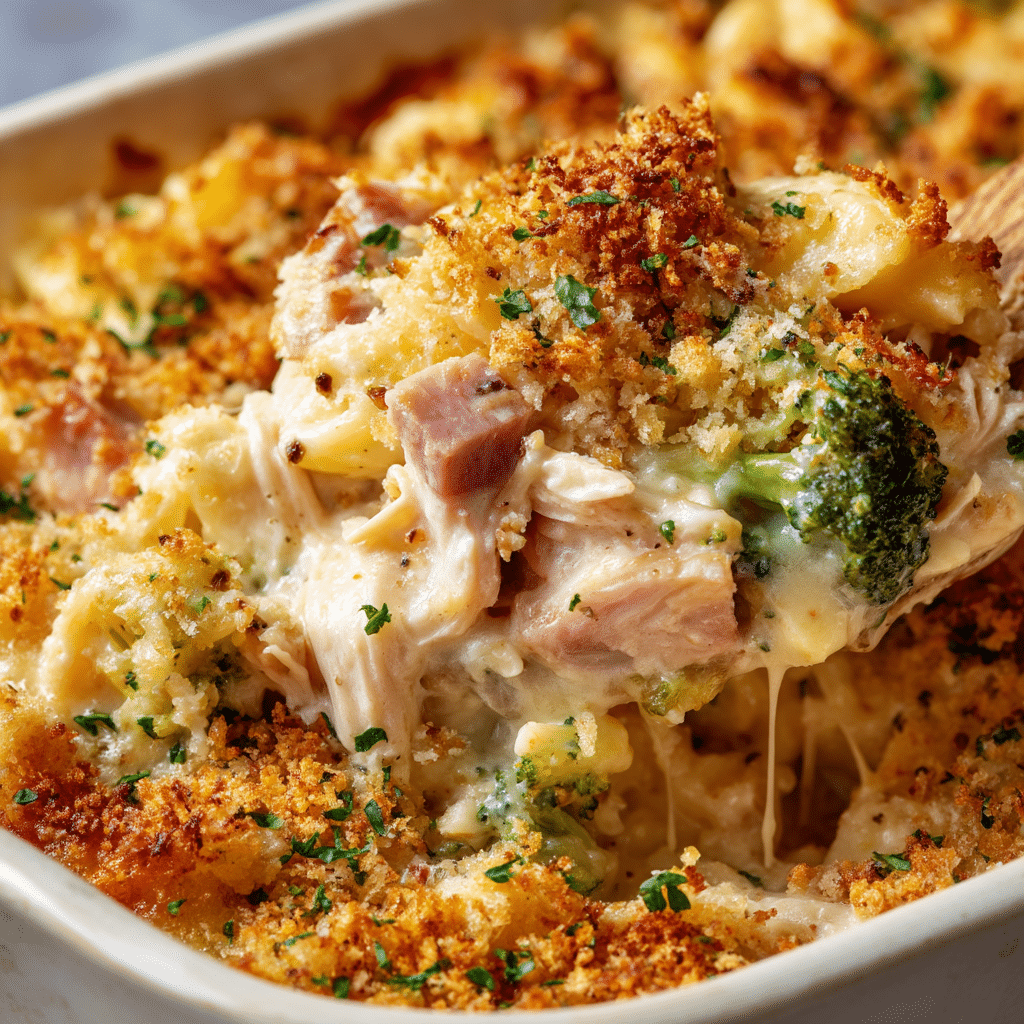 Chicken Cordon Bleu Casserole