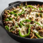 Philly Cheese Beef Skillet