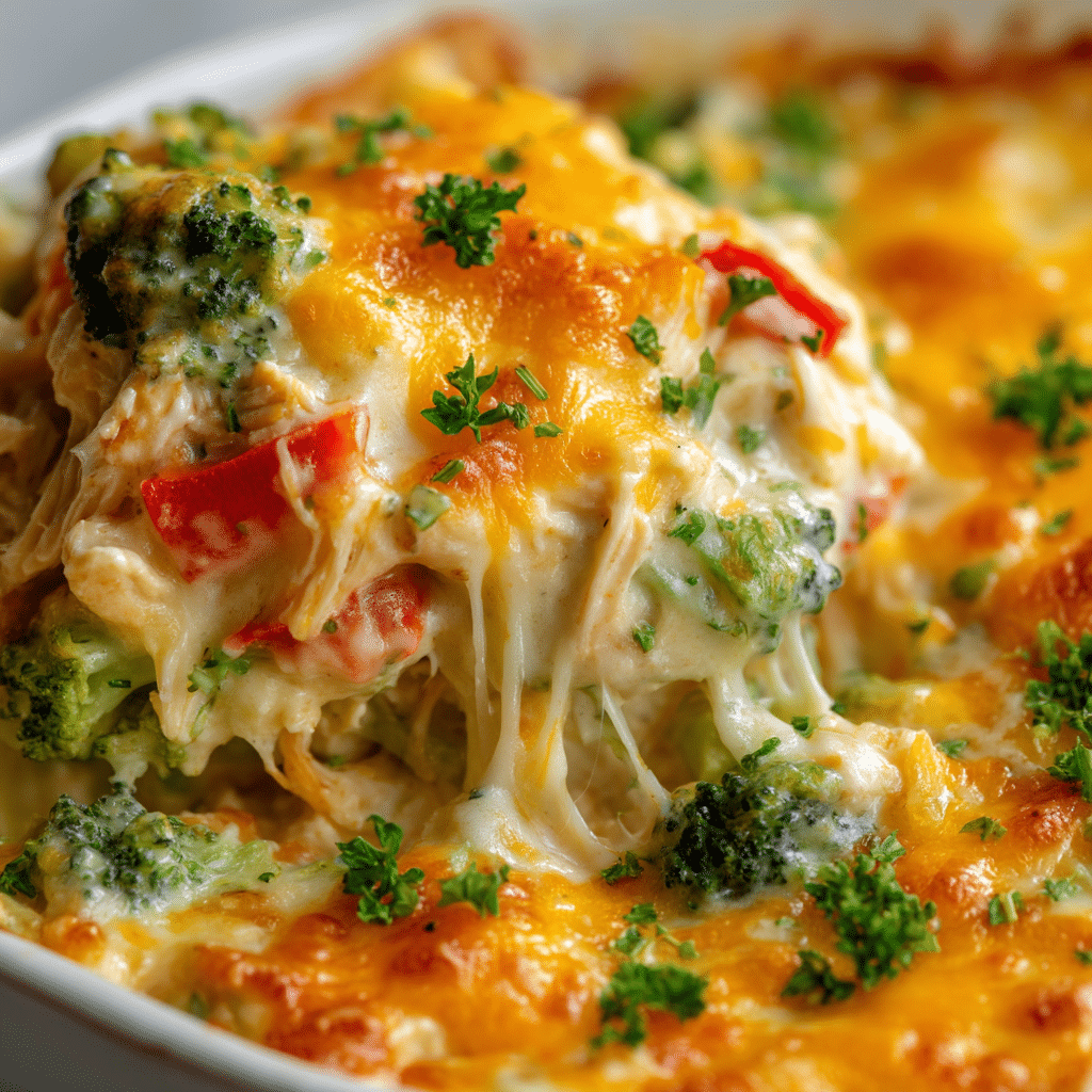 Chicken Broccoli Rice Casserole