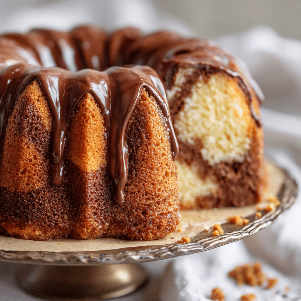 Marble Cake Perfection: Easy Swirled Delight