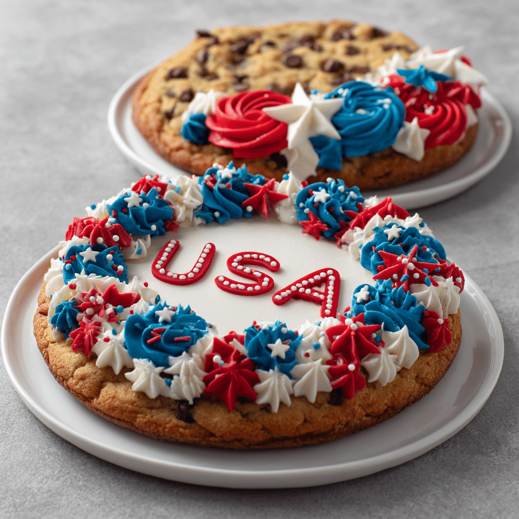 4th of July Cookie Cake