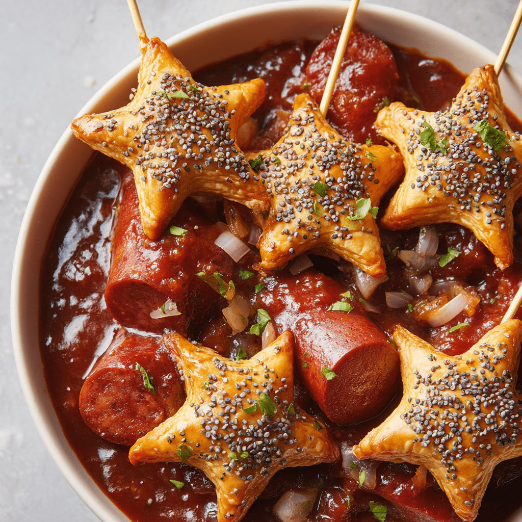 Star Spangled Kielbasa Bites