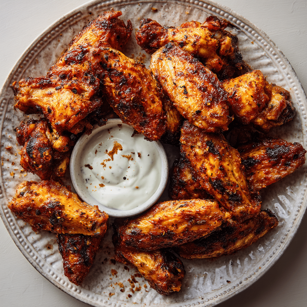 Marinated Spicy Chicken Wings