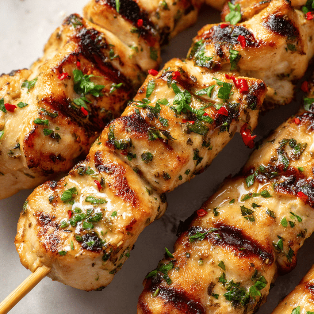 Grilled Chicken Kafta
