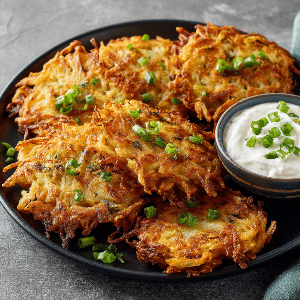 Classic Potato Latkes (Crazy Easy)