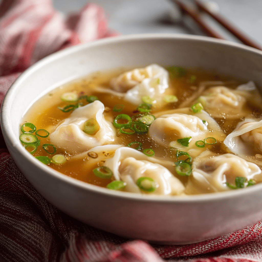 Easy Wonton Soup